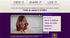 Desktop Screenshot of janasstory.org